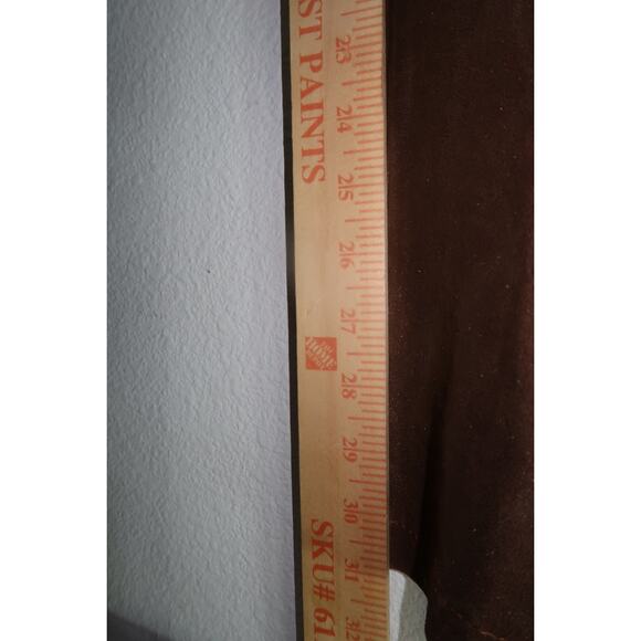 vintage Cache brown bronze gold leather pant suit y2k quiet luxury small - Picture 10 of 11